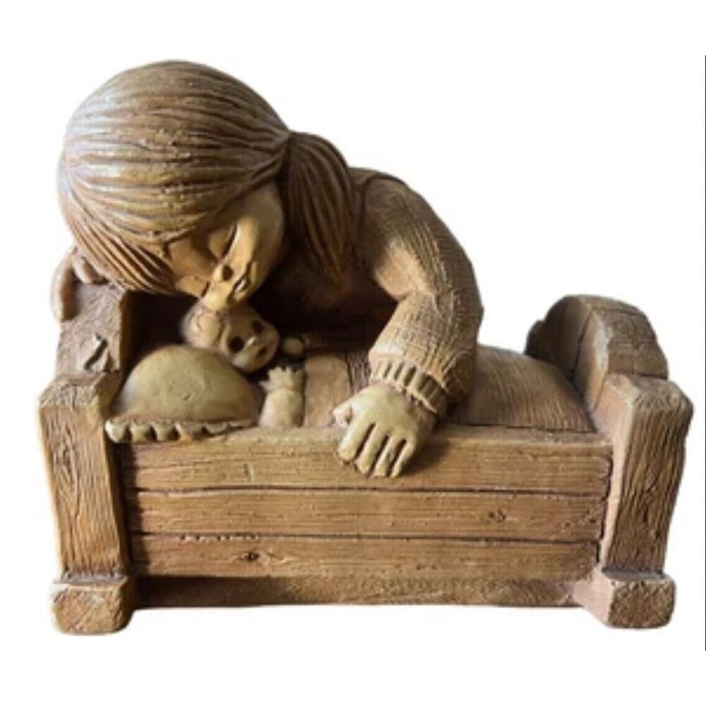 Antique Fannykins Bundle of Joy Vintage Statue Mother and Child